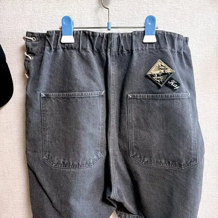 [SOLD OUT] 캐피탈 레이스업 데님 바지