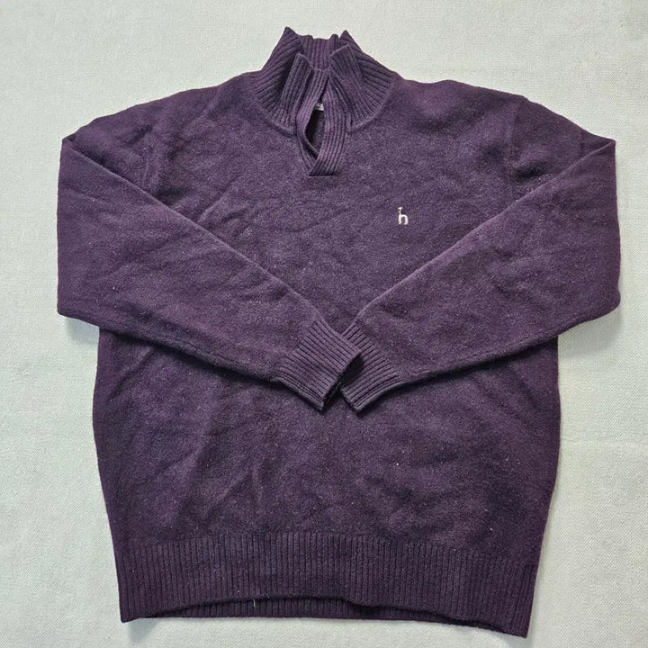 [BUNJANG] Hazzys Half-Zip Knit Sweater / 110 헤지스 하프집업 니트 0305Y