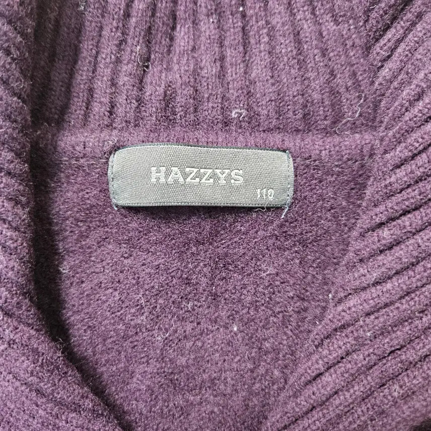 [BUNJANG] Hazzys Half-Zip Knit Sweater / 110 헤지스 하프집업 니트 0305Y