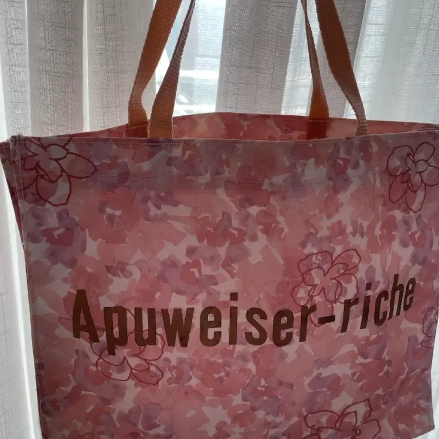 [BUNJANG] Apuweiser-riche Cherry Blossom Waterproof Bag / 벗꽃)일본의류브랜드 Apuweiser-riche  방수재질가방