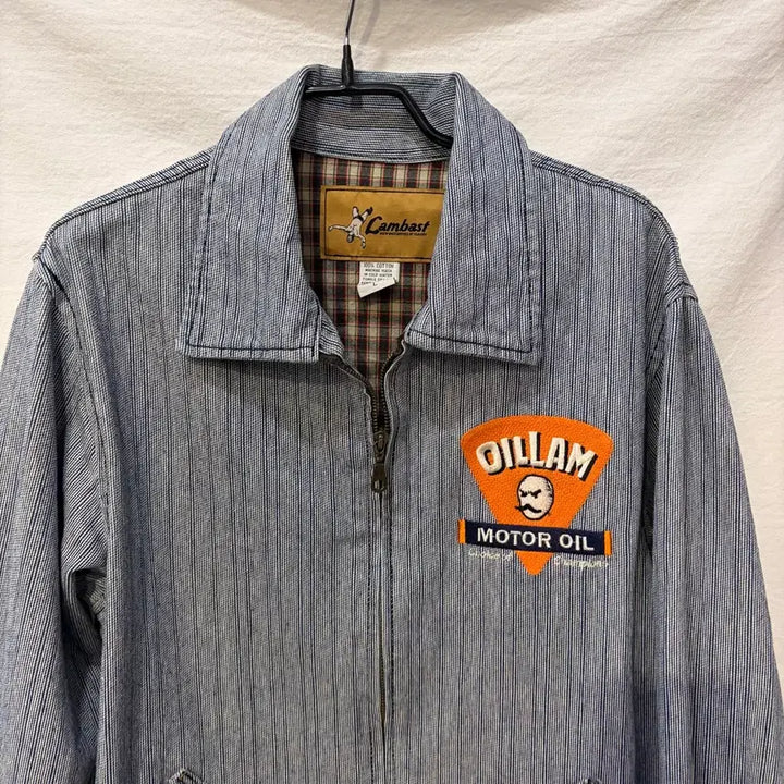 [BUNJANG] Lambast OILLAM Work Jacket Cotton Zip-up / Lambast OILLAM 오일램 워크 자켓 코튼 집업