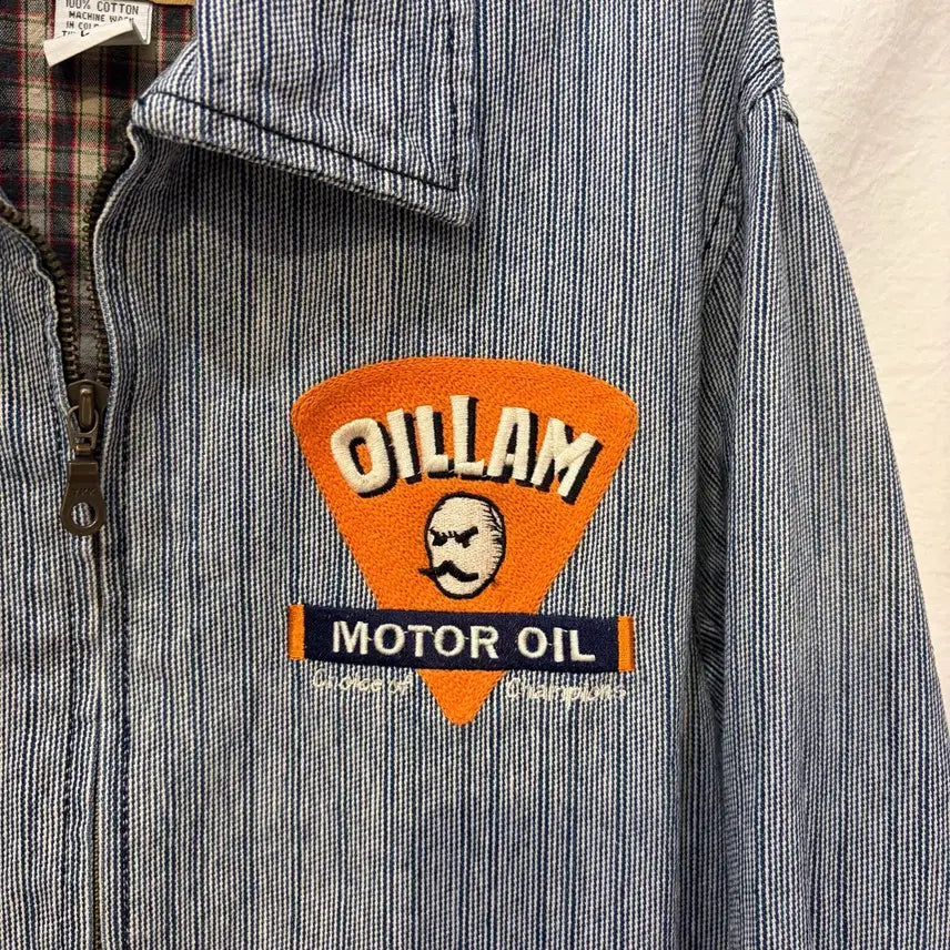 [BUNJANG] Lambast OILLAM Work Jacket Cotton Zip-up / Lambast OILLAM 오일램 워크 자켓 코튼 집업