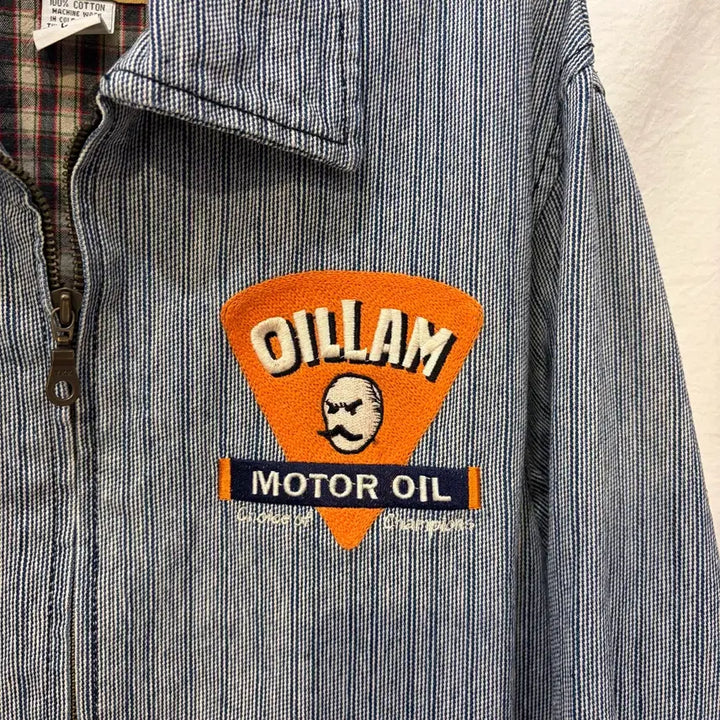 [BUNJANG] Lambast OILLAM Work Jacket Cotton Zip-up / Lambast OILLAM 오일램 워크 자켓 코튼 집업