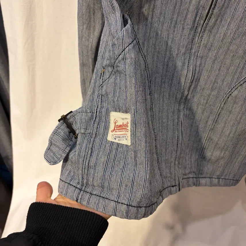 [BUNJANG] Lambast OILLAM Work Jacket Cotton Zip-up / Lambast OILLAM 오일램 워크 자켓 코튼 집업