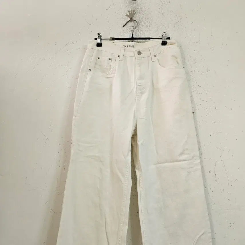 [SOLD OUT] TILL I DIE 화이트 데님 팬츠