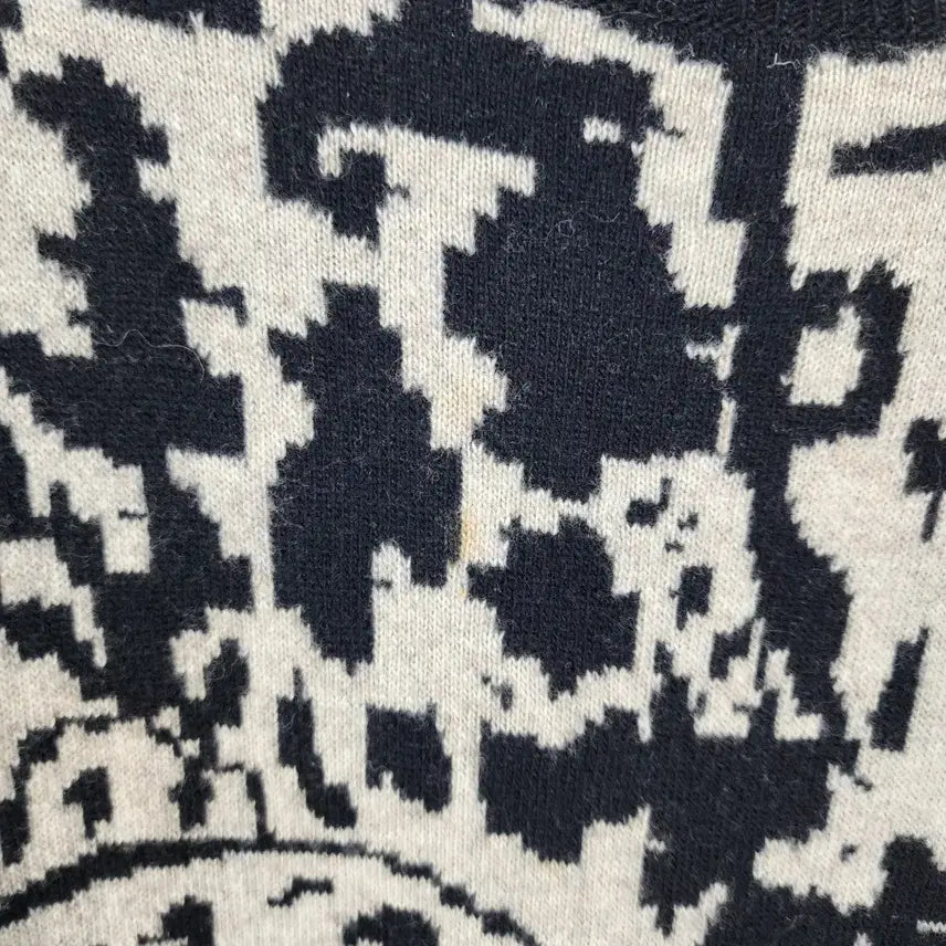 [BUNJANG] DKNY Leopard Pattern Knit Midi Dress / DKNY 레오파드 패턴 니트 원피스