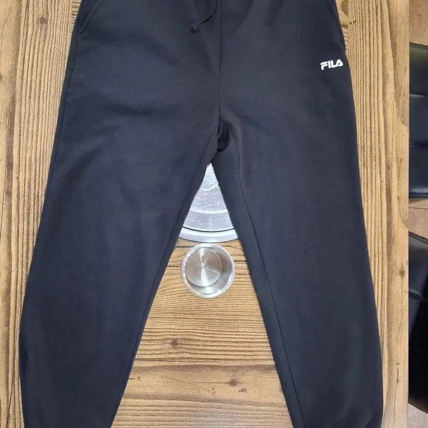 [BUNJANG] FILA Black Training Pants (27-28) / 휠라 FILA 검정색 트레이닝 바지(27~28)
