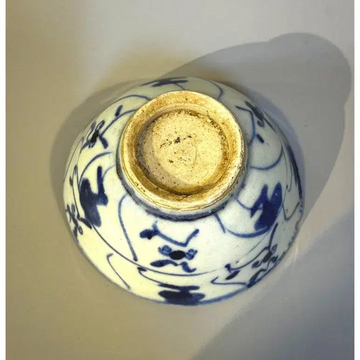 [BUNJANG] Antique Blue and White Porcelain Tea Bowl / 앤티크 청화백자 다완