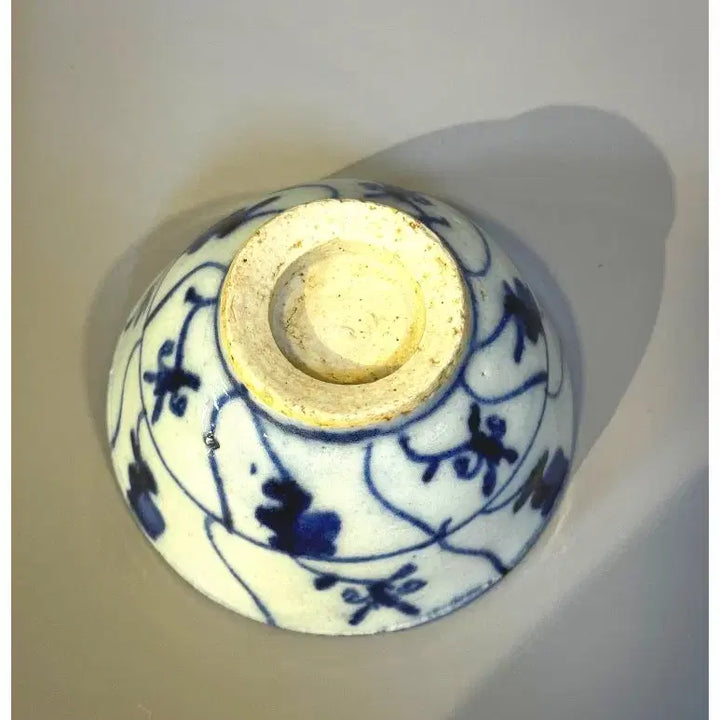 [BUNJANG] Antique Blue and White Porcelain Tea Bowl / 앤티크 청화백자 다완