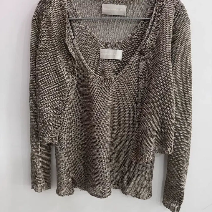 [BUNJANG] Zadig &amp; Voltaire Cardigan &amp; Top Set / 쟈딕앤볼테르 가디건&amp; 탑