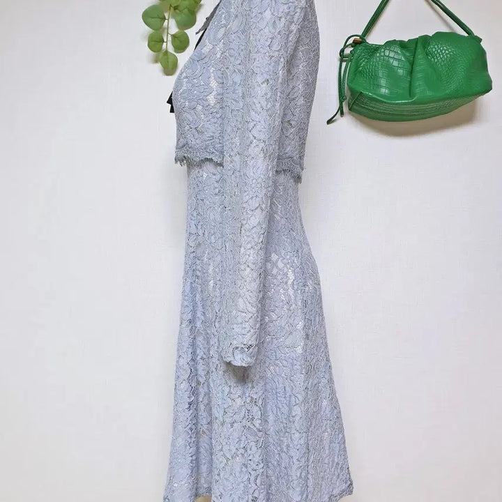 [BUNJANG] Kenneth Lady Feminine Lace Dress Sky Blue / 케네스레이디 페미닌 레이스원피스 55 스카이블루