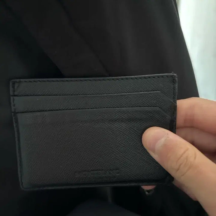 [SOLD OUT] 몽블랑 블랙 카드지갑