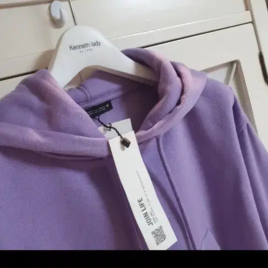[BUNJANG] ZARA Purple Crop Hoodie / 자라 퍼플 크롭 후드티/55-76 새상품