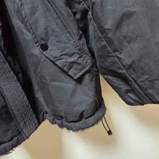 [BUNJANG] Reversible Black Fleece Jacket / 리버시블 뽀글이자켓