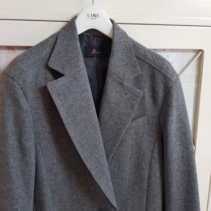 [BUNJANG] jj Jigott Long Charcoal Jacket (55-66) / jj지고트 봄자켓  롱자켓/55-정66
