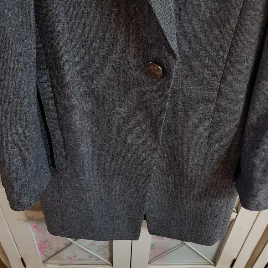 [BUNJANG] jj Jigott Long Charcoal Jacket (55-66) / jj지고트 봄자켓  롱자켓/55-정66