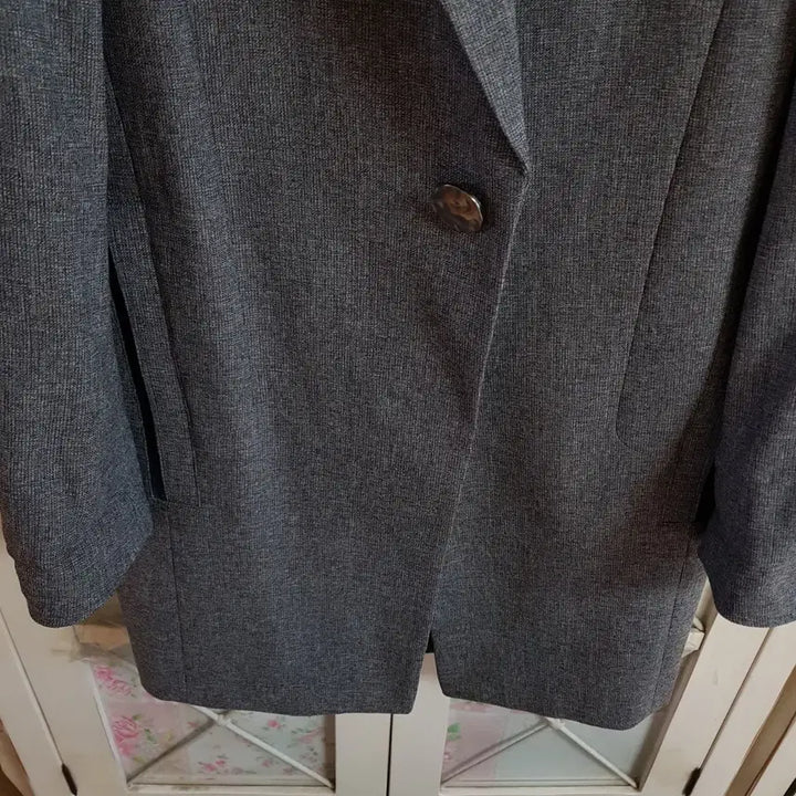[BUNJANG] jj Jigott Long Charcoal Jacket (55-66) / jj지고트 봄자켓  롱자켓/55-정66