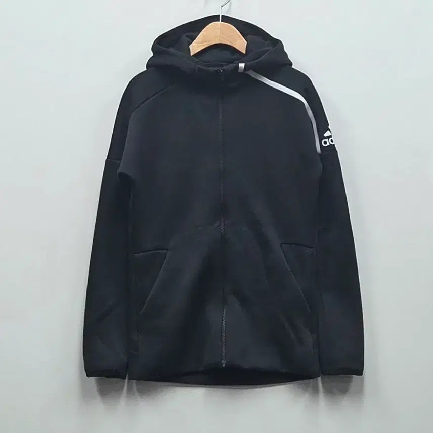 [BUNJANG] Adidas ZNE 3 Hooded Zip-Up Black / 아디다스 후드집업 블랙