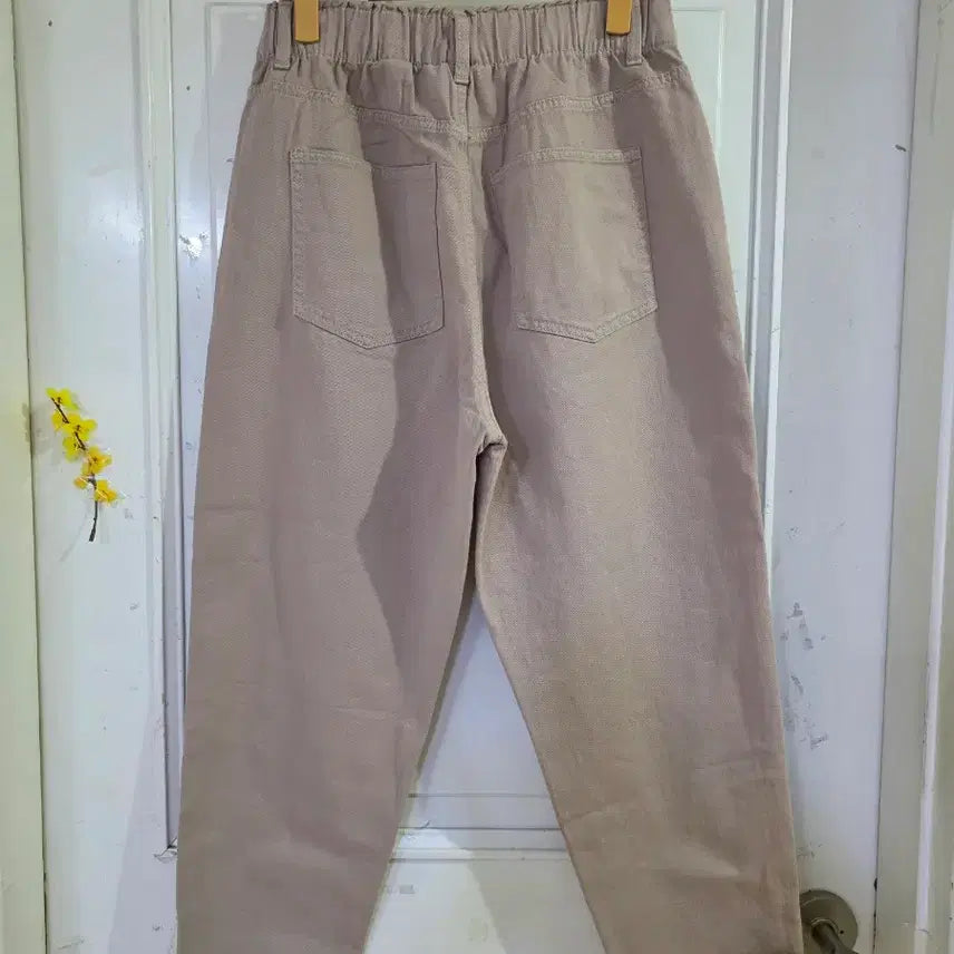 [BUNJANG] H&amp;M Wide Leg Cotton Pants / 봄  핏이이쁜 에치엠  면  와이드 베기통바지   허리31