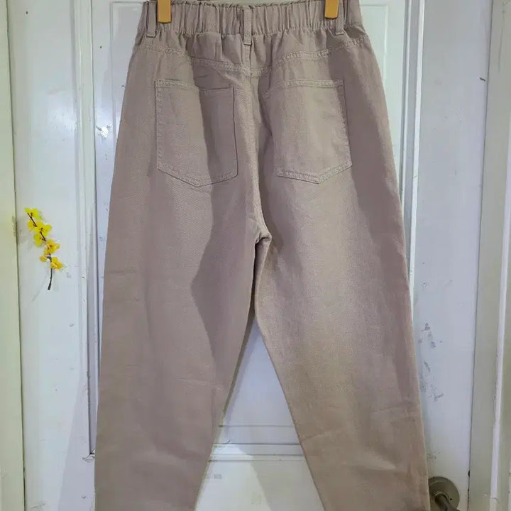[BUNJANG] H&amp;M Wide Leg Cotton Pants / 봄  핏이이쁜 에치엠  면  와이드 베기통바지   허리31