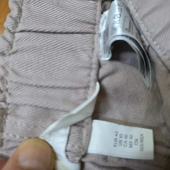 [BUNJANG] H&amp;M Wide Leg Cotton Pants / 봄  핏이이쁜 에치엠  면  와이드 베기통바지   허리31