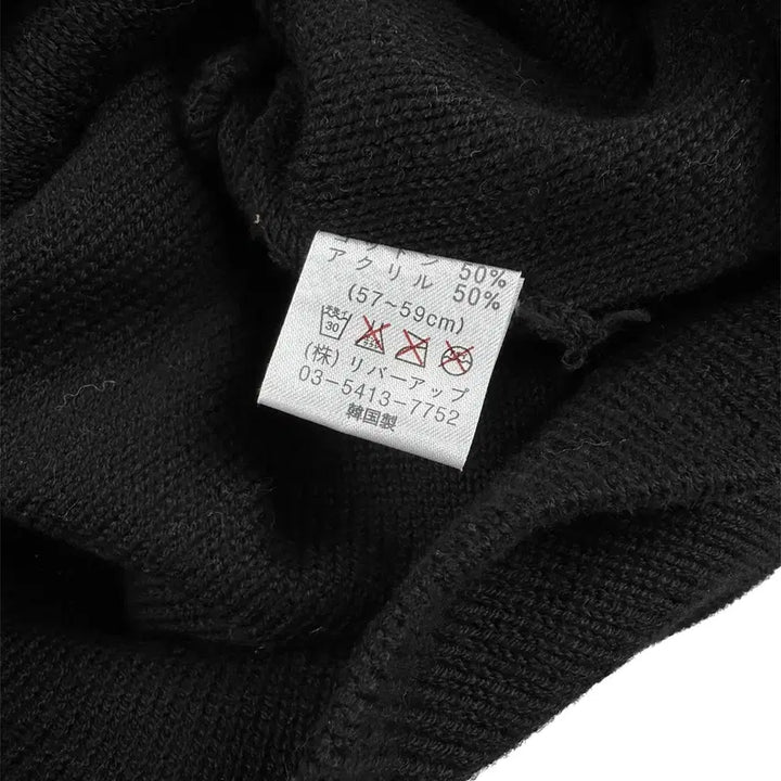 [BUNJANG] JPN Cubic Skull Beanie / JPN 큐빅 스컬 비니