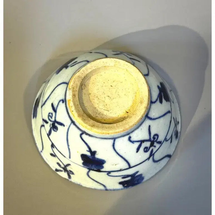 [BUNJANG] Antique Blue and White Porcelain Tea Bowl / 앤티크 청화백자 다완