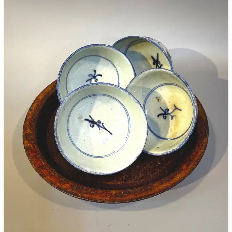 [BUNJANG] Antique Blue and White Porcelain Tea Bowl / 앤티크 청화백자 다완