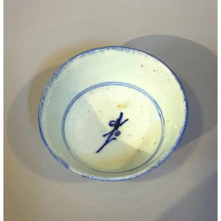 [BUNJANG] Antique Blue and White Porcelain Tea Bowl / 앤티크 청화백자 다완