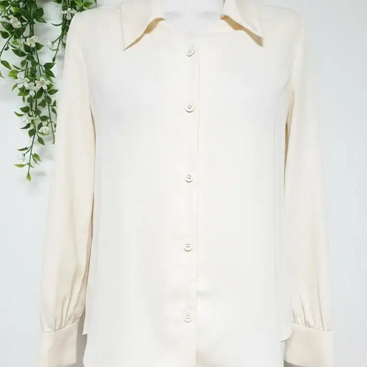 [BUNJANG] Kenneth Lady Collar Blouse Ivory / 케네스레이디 카라블라우스 55 아이보리