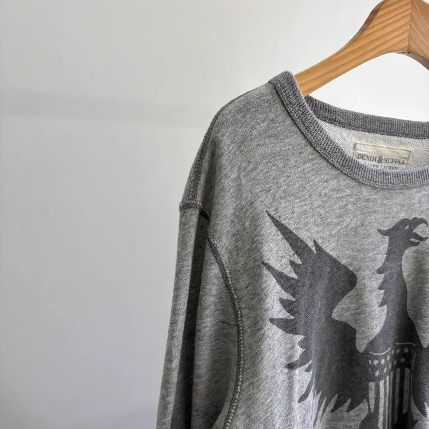 [BUNJANG] Denim &amp; Supply by Ralph Lauren Cotton Sweatshirt / DENIM &amp; SUPPLY BY RALPH LAUREN 맨투맨