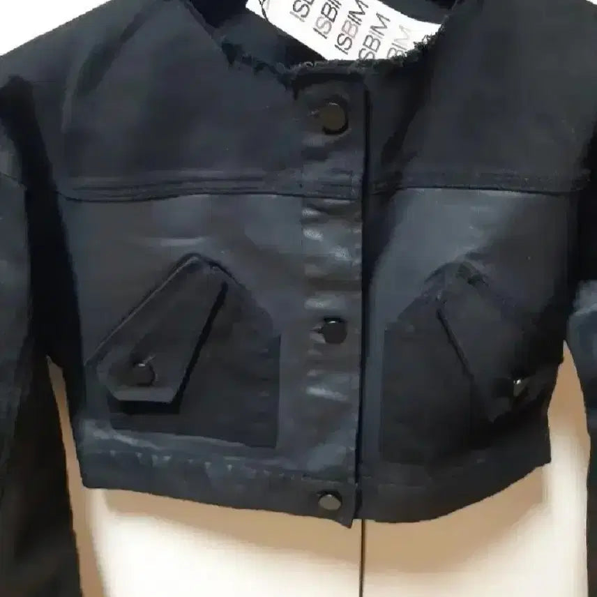 [BUNJANG] ISBIM Crop Denim Jacket (M) / 수입 이즈빔 크롭 데님 자켓 m