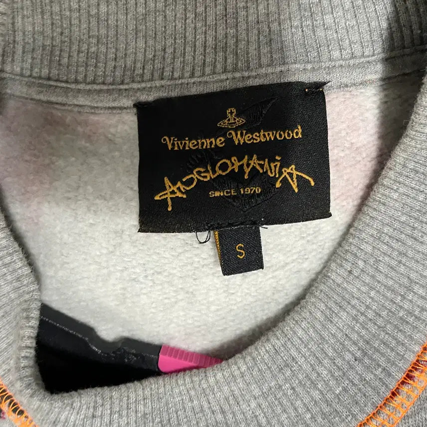 [BUNJANG] Vivienne Westwood Anglo Mania Newspaper Print Sweatshirt / S 비비안웨스트우드 앵글로 매니아 뉴스페이퍼 맨투맨 N.9600