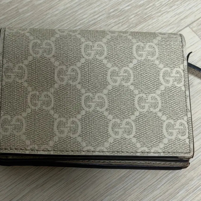 [BUNJANG] Gucci Marmont Bicolor Wallet / 구찌 마몽 바이컬러 반지갑(정품)