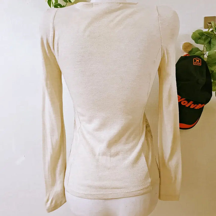 [BUNJANG] On&amp;On Tweed Pullover Knit Beige / 온앤온 배색트위드 풀오버니트 55 베이지