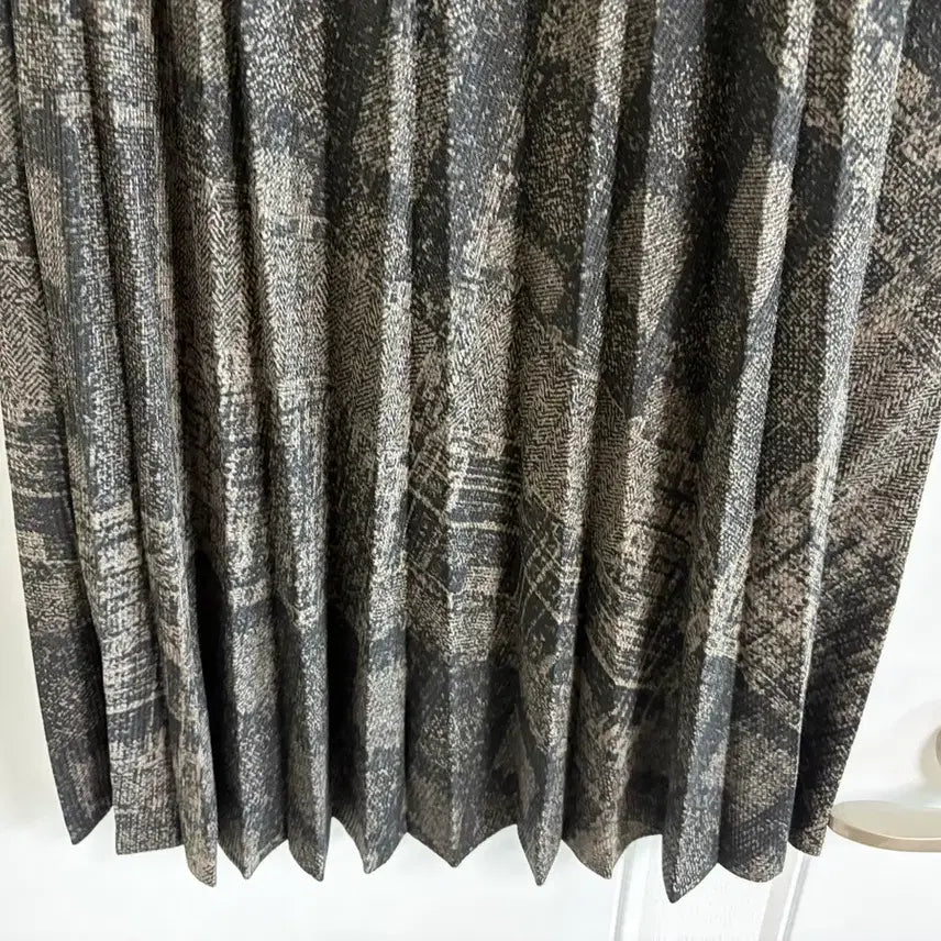 [BUNJANG] Vintage Pleated Long Skirt / (일본 수입 빈티지)스커트 플리츠 롱 치마 캐주얼