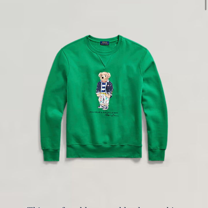 [BUNJANG] Polo Ralph Lauren Bear Sweatshirt / a26) 폴로랄프로렌 베어 맨투맨