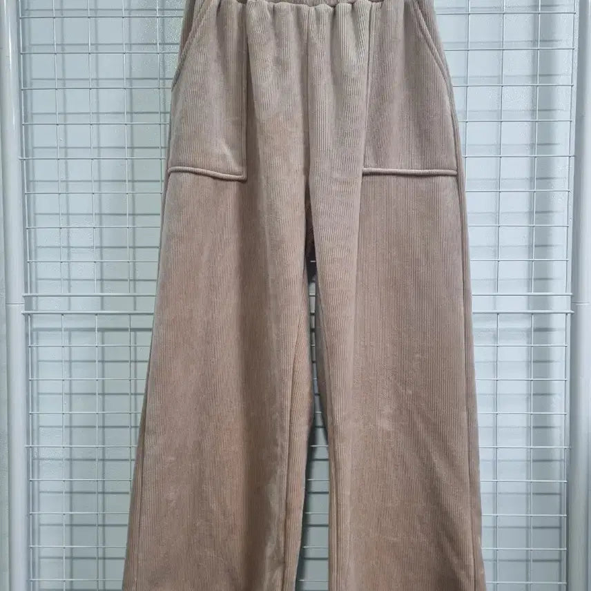 [BUNJANG] Corduroy Wide Bending Pants / 코듀로이 와이드 밴딩 팬츠