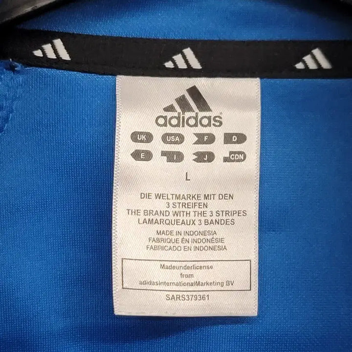 [BUNJANG] Adidas Training Zip-Up Jersey / [100/L] 아디다스 트레이닝 집업 져지