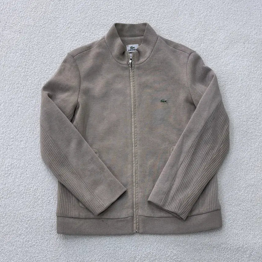 [BUNJANG] Lacoste Knit Zip-Up Jacket / 90 라코스테 니트 집업 자켓 0304E
