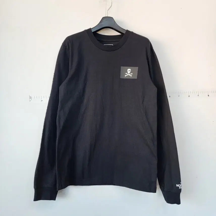 [BUNJANG] The North Face Skull Long Sleeve T-shirt / 노스페이스 해골 긴팔티 블랙