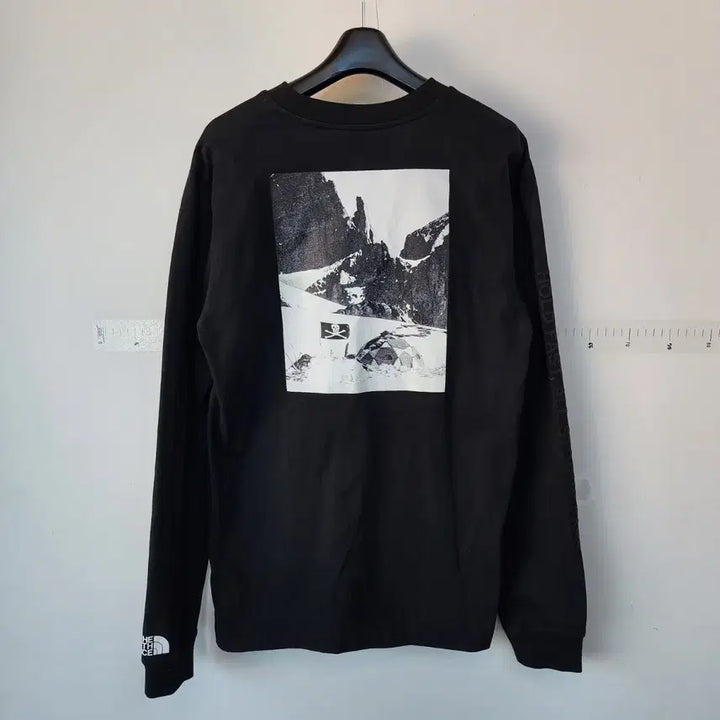 [BUNJANG] The North Face Skull Long Sleeve T-shirt / 노스페이스 해골 긴팔티 블랙