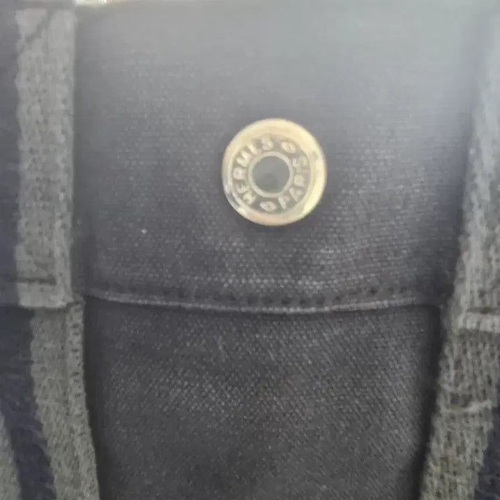 [BUNJANG] Hermes Fruit PM Navy Canvas Tote Bag / 에르메스 후루토 PM 네이비 캔버스 토트 정품