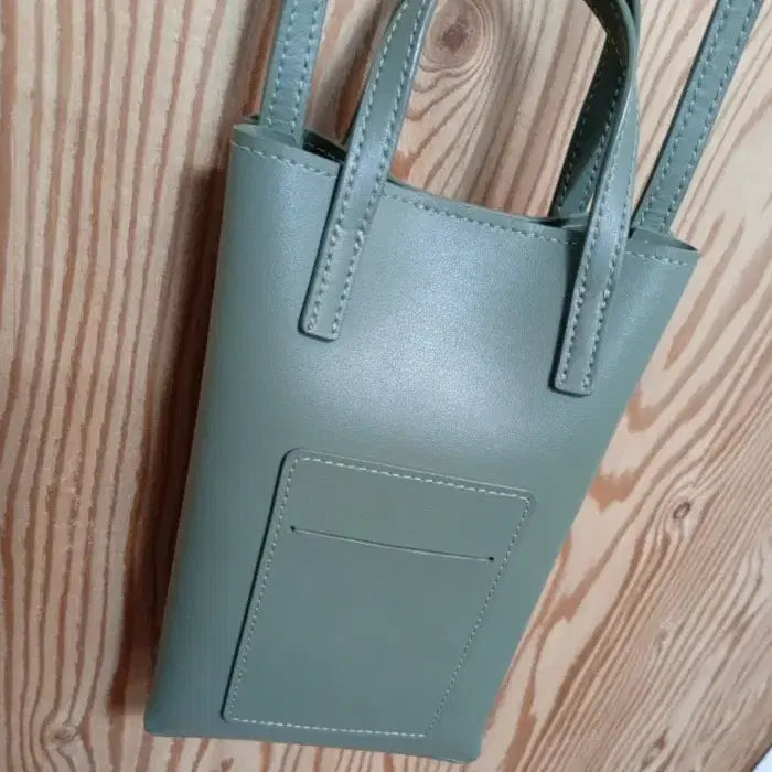 [BUNJANG] Beanpole On Air Mini Tote Bag - Khaki / 빈폴 온에어 핸드폰 미니 토트백 카키