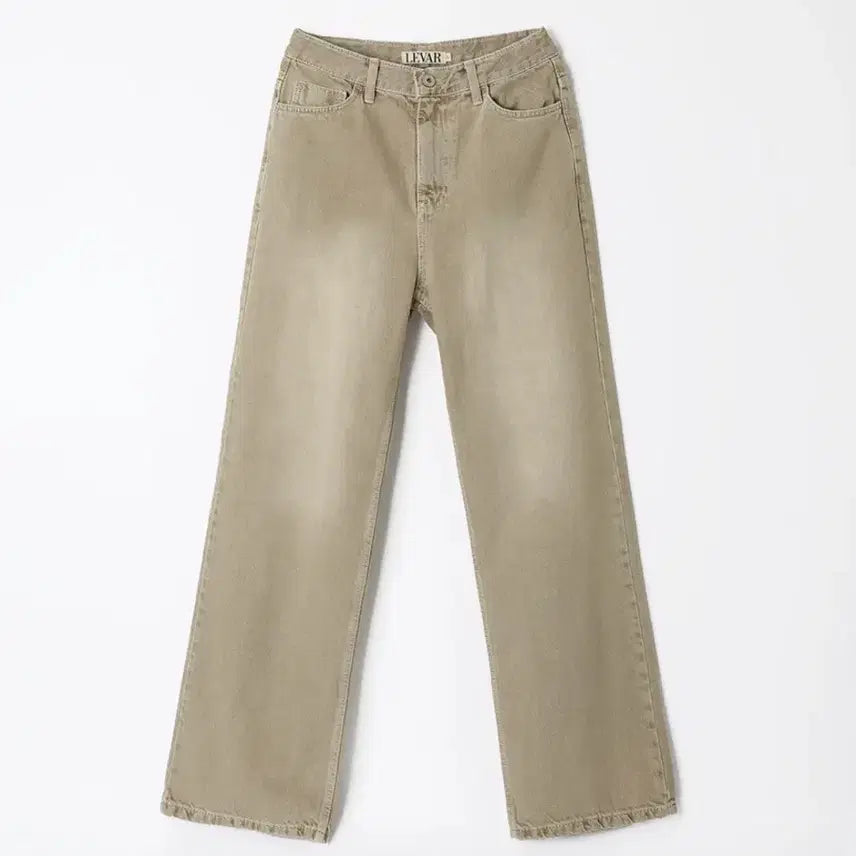 [BUNJANG] Levar Relaxed Fit Denim - Sand Beige / 르바 Relaxed Fit Denim - Sand Baige