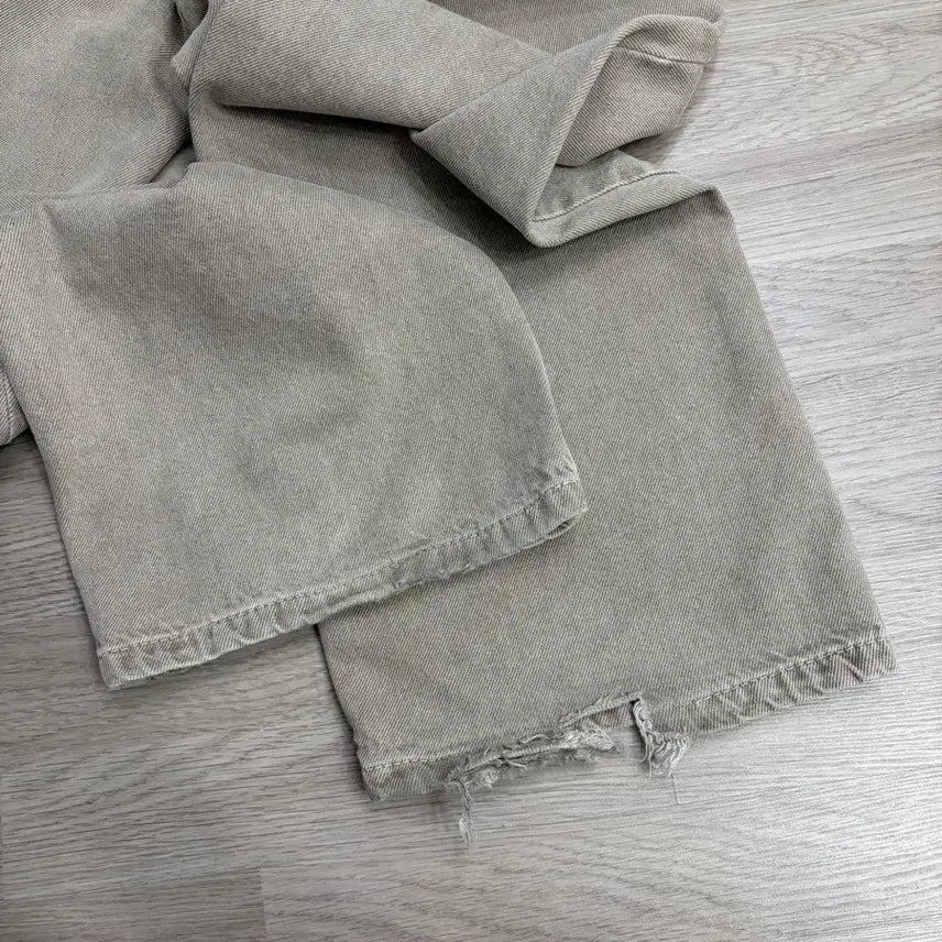 [BUNJANG] Levar Relaxed Fit Denim - Sand Beige / 르바 Relaxed Fit Denim - Sand Baige