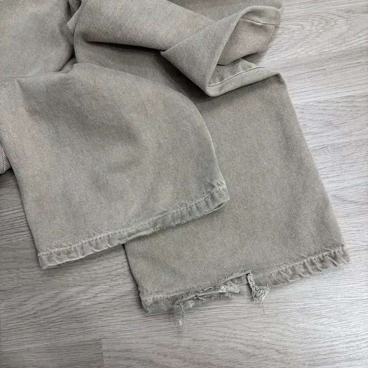 [BUNJANG] Levar Relaxed Fit Denim - Sand Beige / 르바 Relaxed Fit Denim - Sand Baige