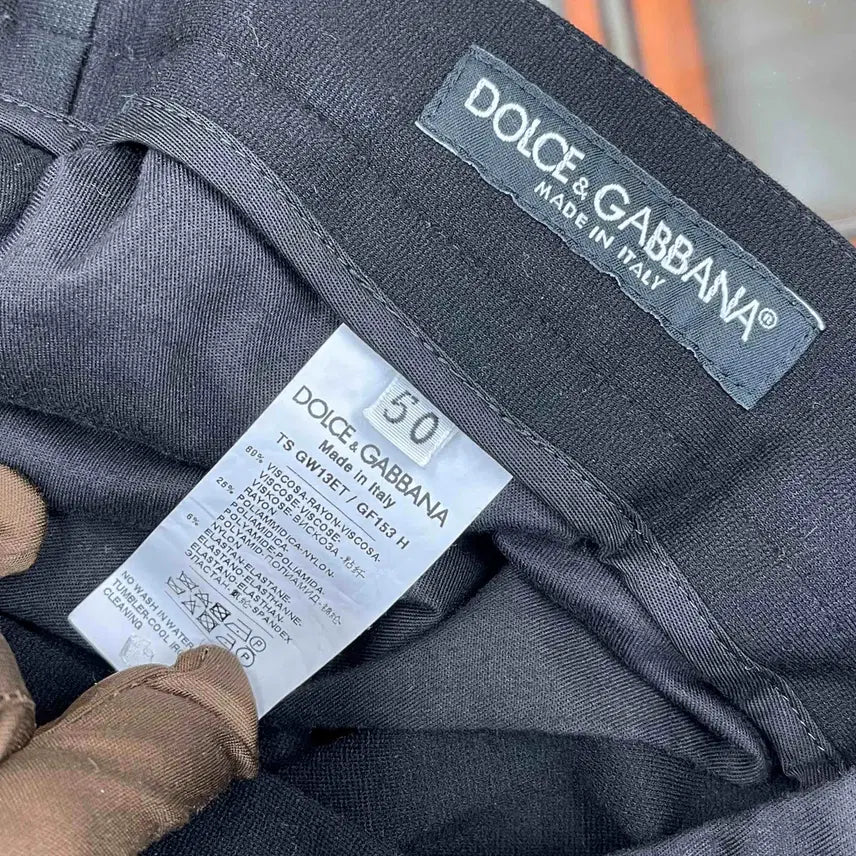 [BUNJANG] Dolce &amp; Gabbana Bending Slacks Black Men&