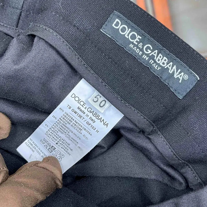 [BUNJANG] Dolce &amp; Gabbana Bending Slacks Black Men&