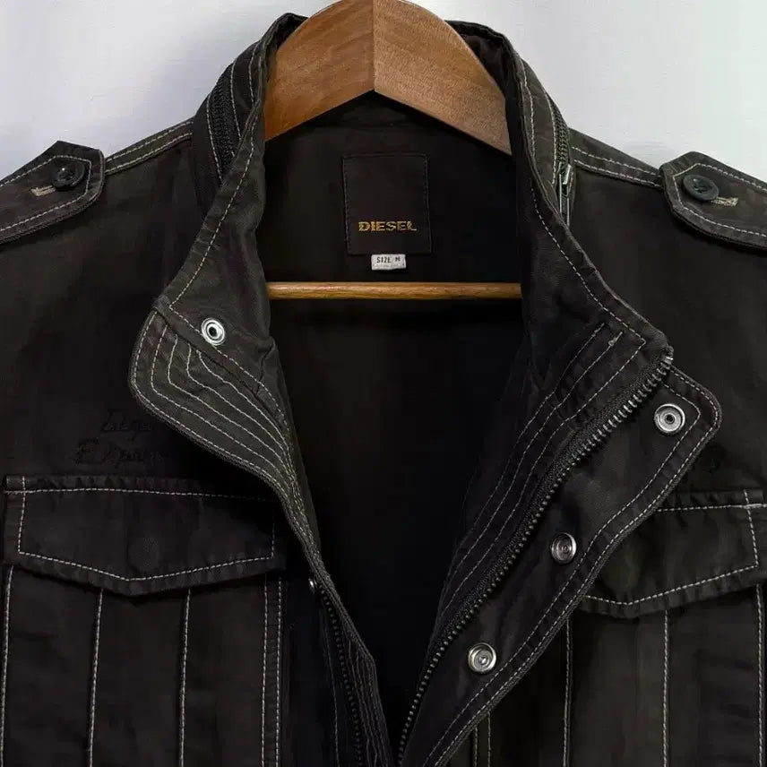[BUNJANG] Diesel Military Field Jacket (95) / 디젤남성 밀리터리 필드 자켓 (95)